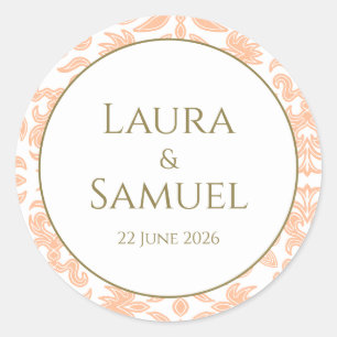 Stickers Mariage Pêche customisé