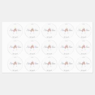 Stickers Mariage pour Cartes Cadeaux Merci Cartes