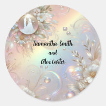 Stickers Mariage Romantique Couple