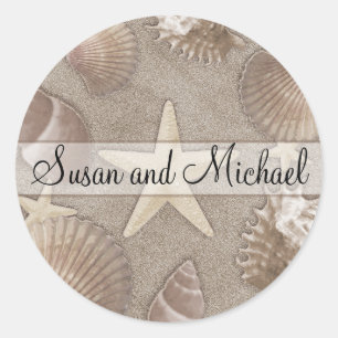 Stickers Mariage Starfish personnalisables