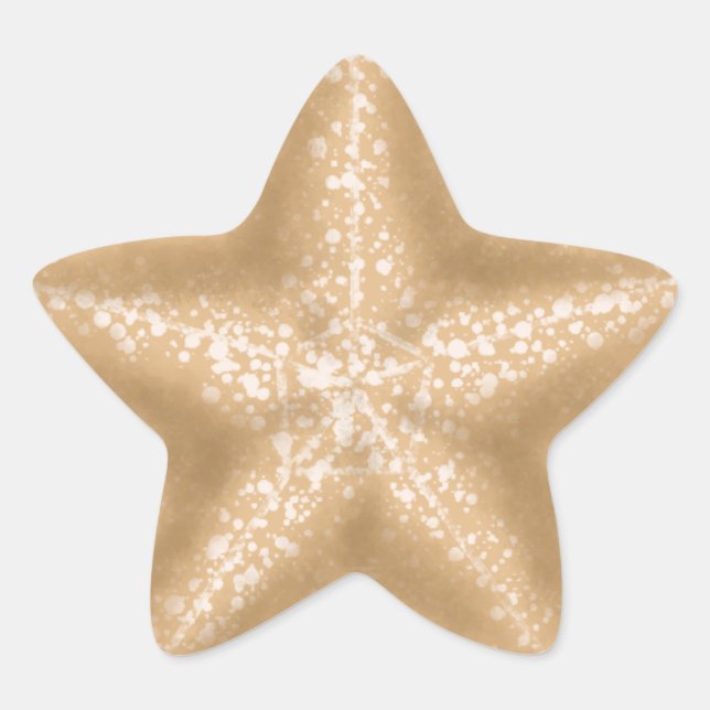 Stickers Mariage Tropical Starfish (Devant)