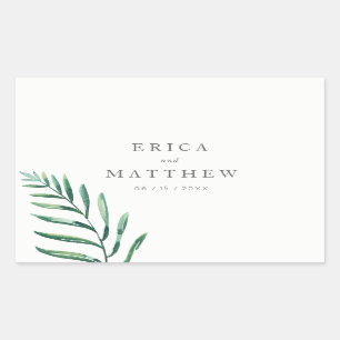 Stickers mariage verdoyant