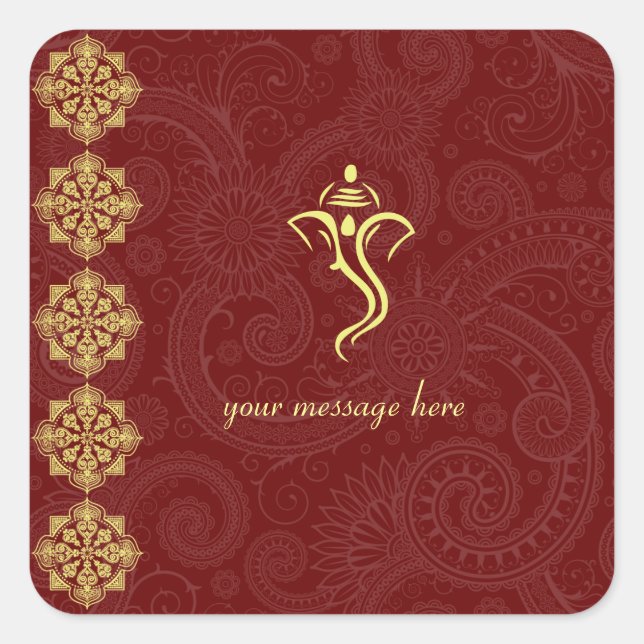 Stickers Mariage Vinayaka (Devant)