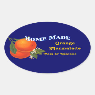 Stickers Marmalade Orange Fabriqués Sur Mesure