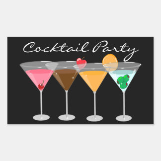 Stickers Martini Cocktail Party