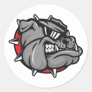 Stickers Mascotte Bulldogs