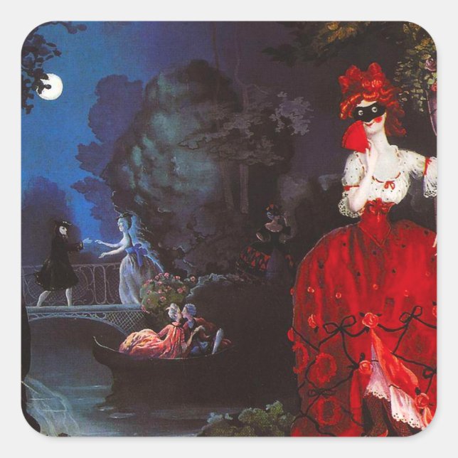 Stickers Masquerade (Devant)