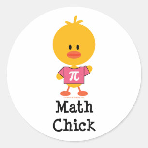 Stickers Math Chick
