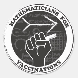 Stickers Mathématiciens pour les vaccins