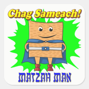 Stickers Matzah Man Pesser
