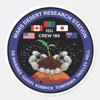Stickers MDRS Crew 188 Patch (jeu de 6)