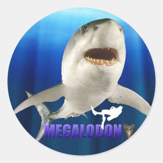 Stickers Megalodon (Devant)