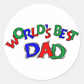 Stickers Meilleur Père du monde