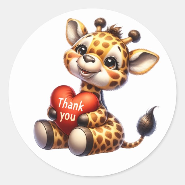 Stickers Merci (Devant)