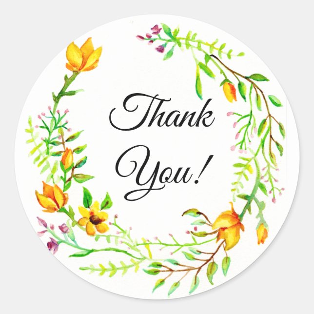 Stickers Merci (Devant)