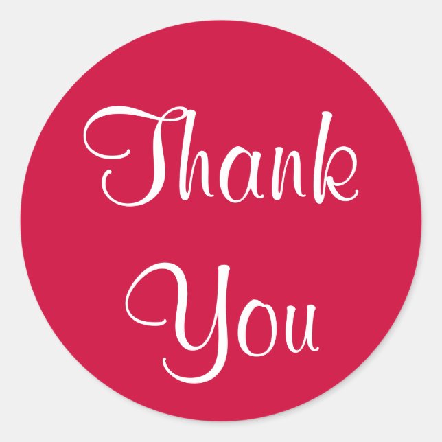 Stickers Merci (Devant)