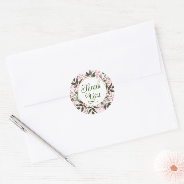 stickers Merci (Enveloppe)