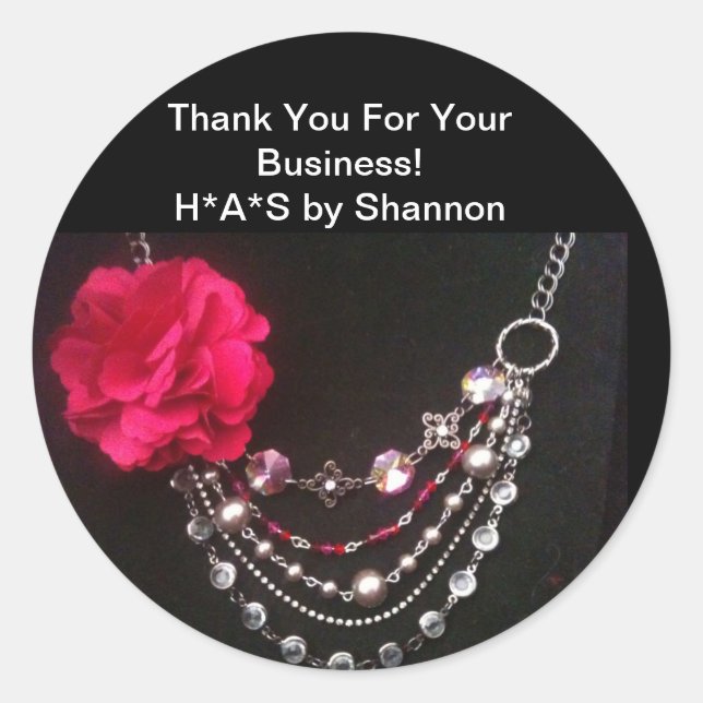 Stickers Merci (Devant)