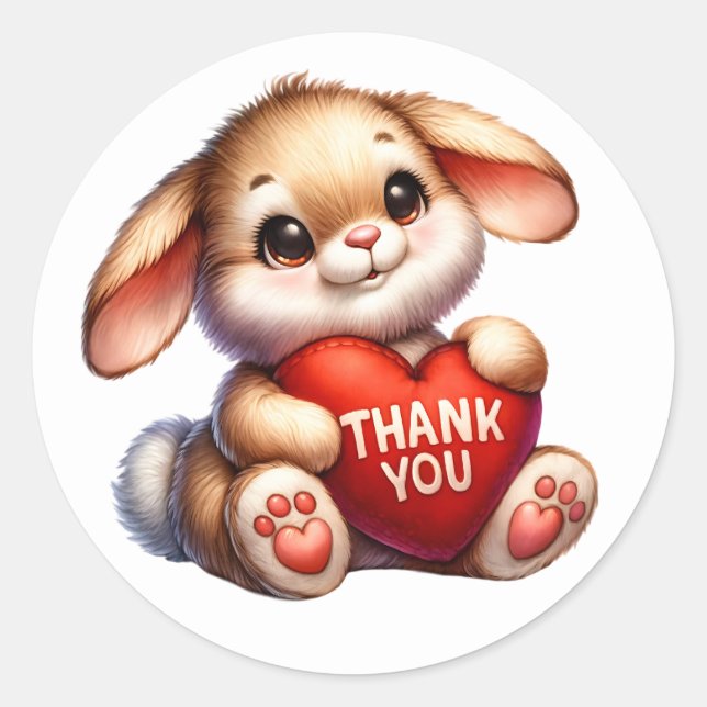 Stickers Merci (Devant)