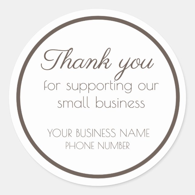 stickers Merci ! (Devant)