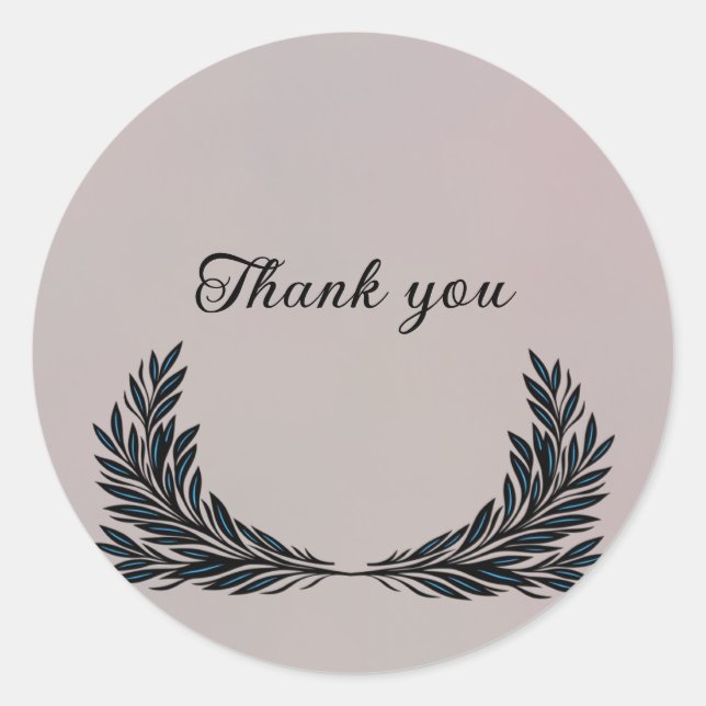 stickers Merci (Devant)