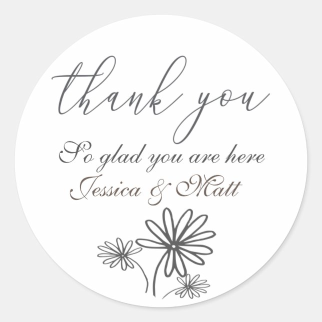 Stickers Merci (Devant)