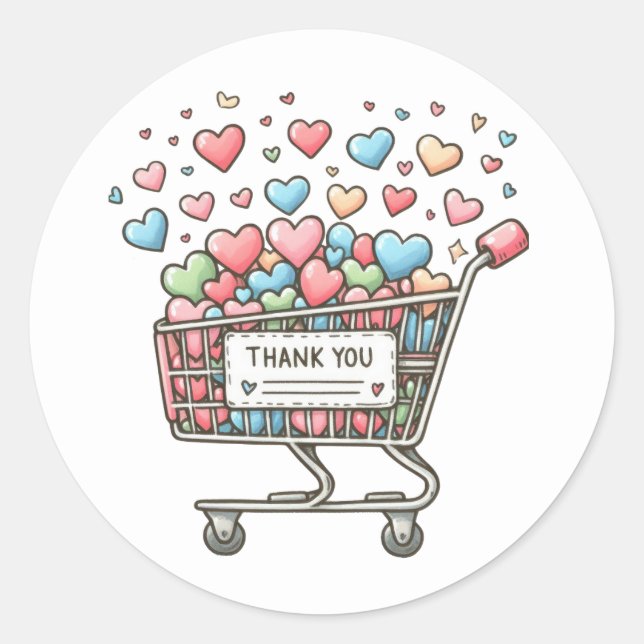 Stickers Merci (Devant)
