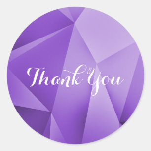 Stickers Merci Amethyst Jewel Tones