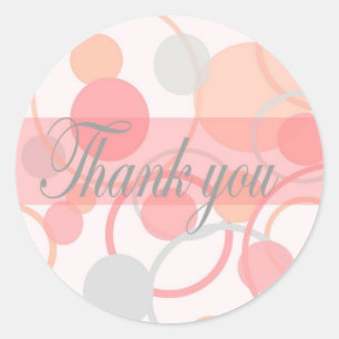 Stickers Merci - Arrondi