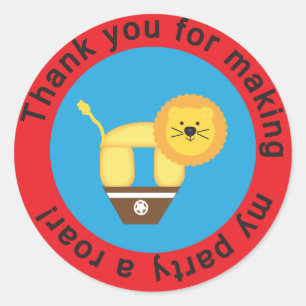 Stickers Merci cirque