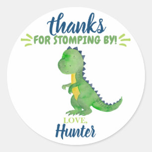 Stickers Merci Dinosaur Favoriser