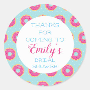 Stickers Merci Donut Party