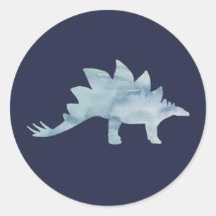 Stickers Merci du parti Stegosaurus Dinosaur