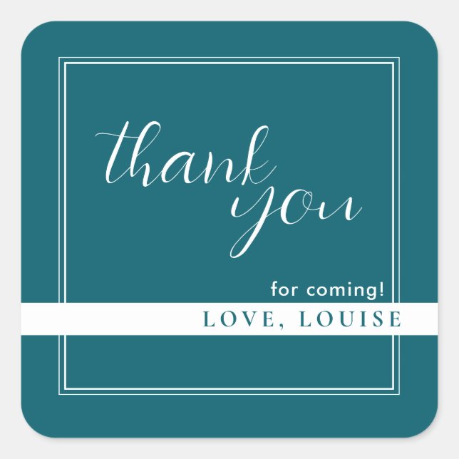 Stickers Merci essence profonde (Devant)