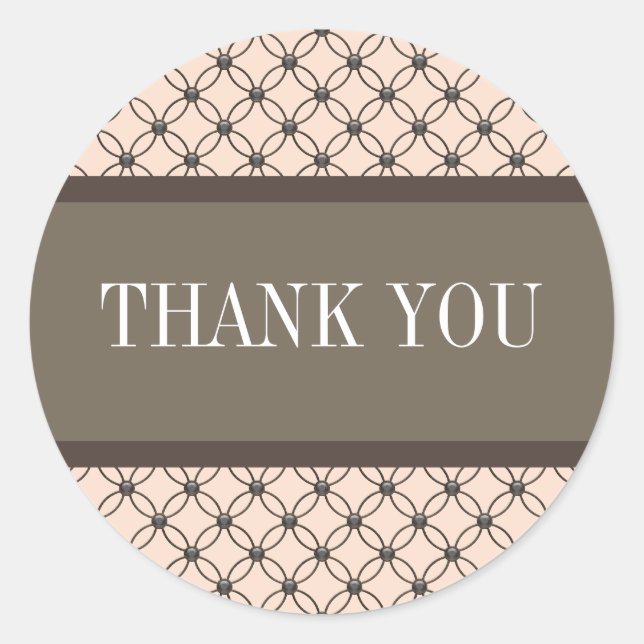 Stickers Merci Linen Fancy (Devant)