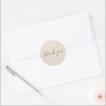 Stickers Merci mariage<br><div class="desc">Montrez votre gratitude avec ces stickers de remerciement adorables! Collection de mariages correspondant disponible !</div>