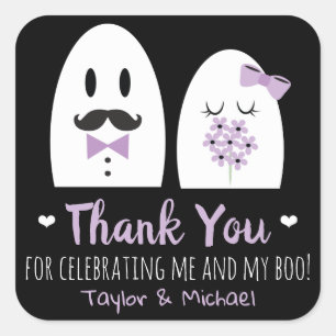 Stickers Merci Mariage des couples d'Halloween