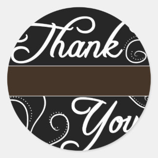 Stickers Merci personnalisables