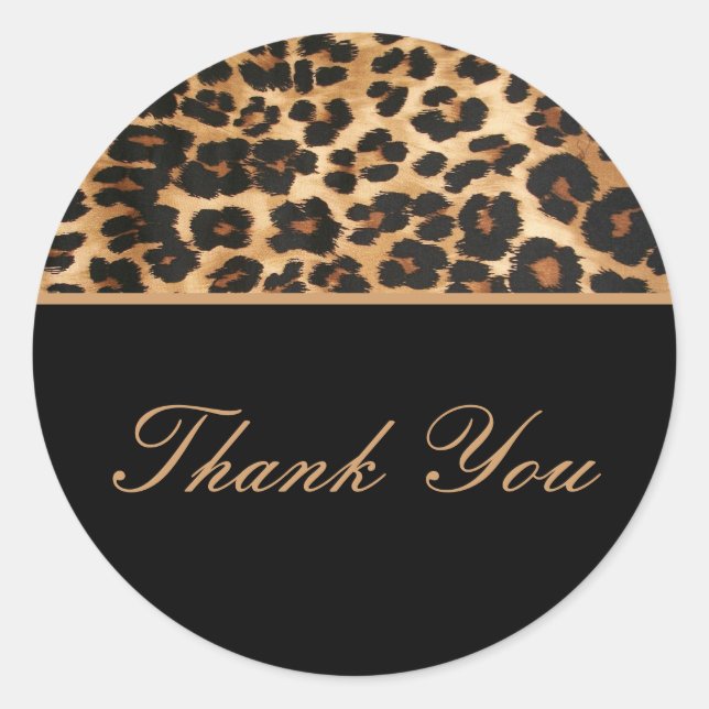 Stickers Merci Safari (Devant)