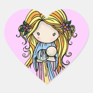 Stickers Mère et Bébé de la nouvelle maman