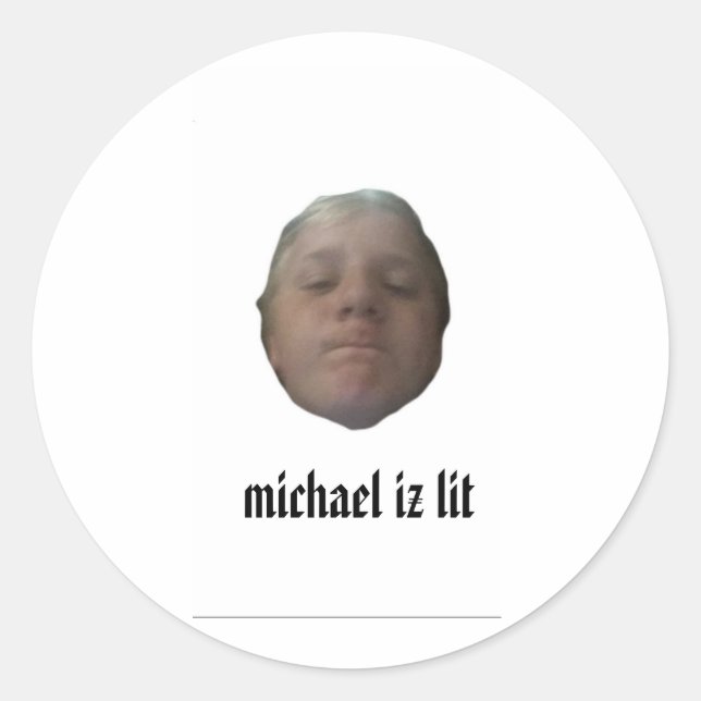 stickers michael iz allumés (Devant)