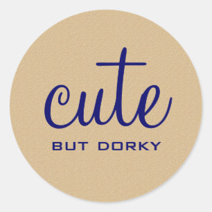 Stickers Mignons Mais Dorés