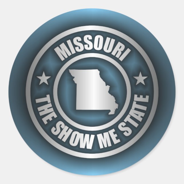 Stickers "Missouri Steel (Blue)" (Devant)