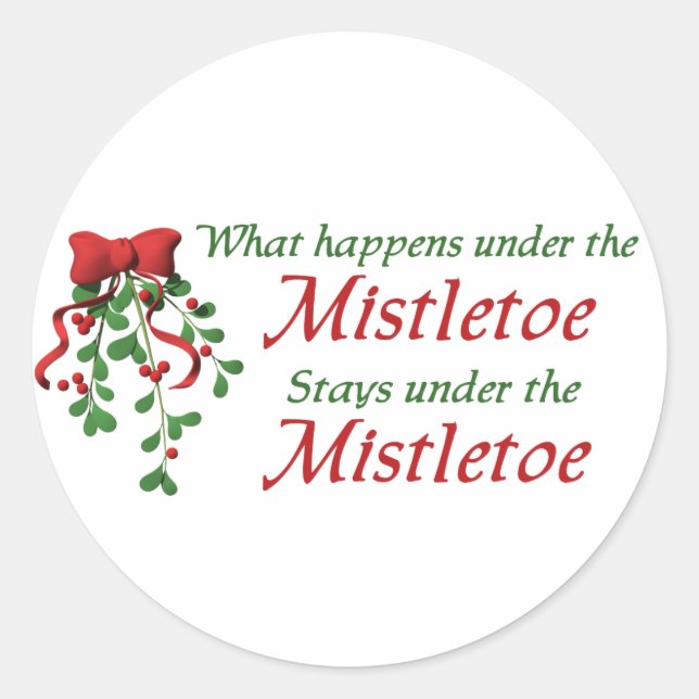 stickers Mistletoe de Noël (Devant)