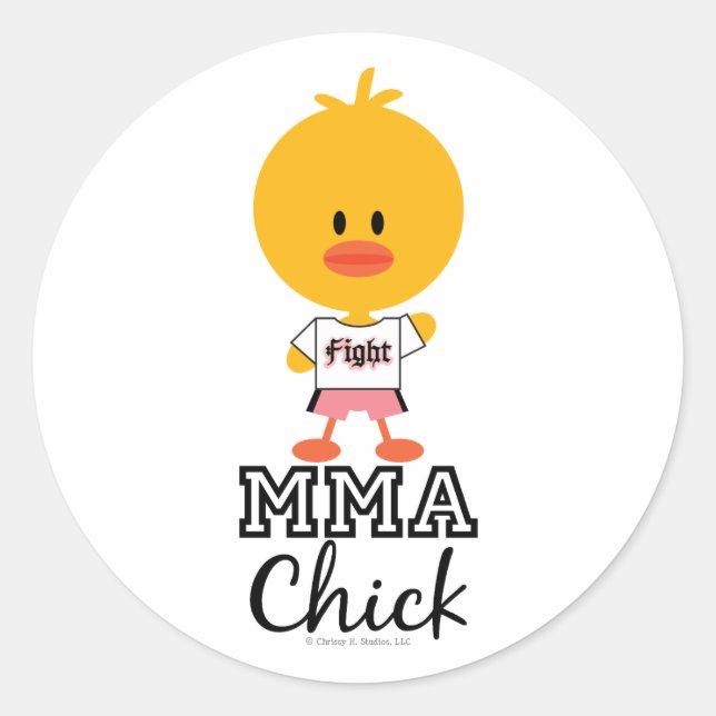Stickers mixed martial art (Devant)