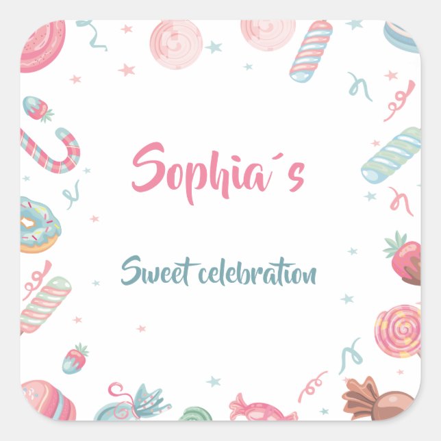 Stickers modifiables Candyland Favoris (Devant)