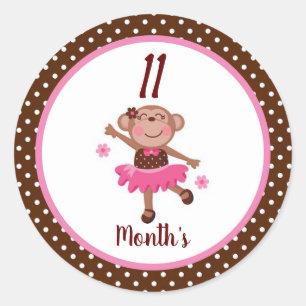 Stickers Mois Bébé