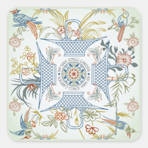 Stickers Mon Mah Jongg Garden