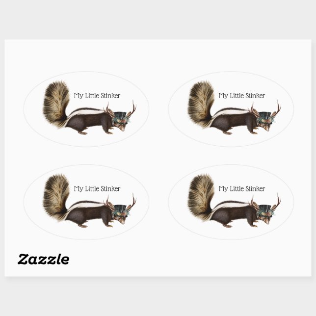Stickers Mon Petit Adulte Personnalisable Oval Sku (Feuille)