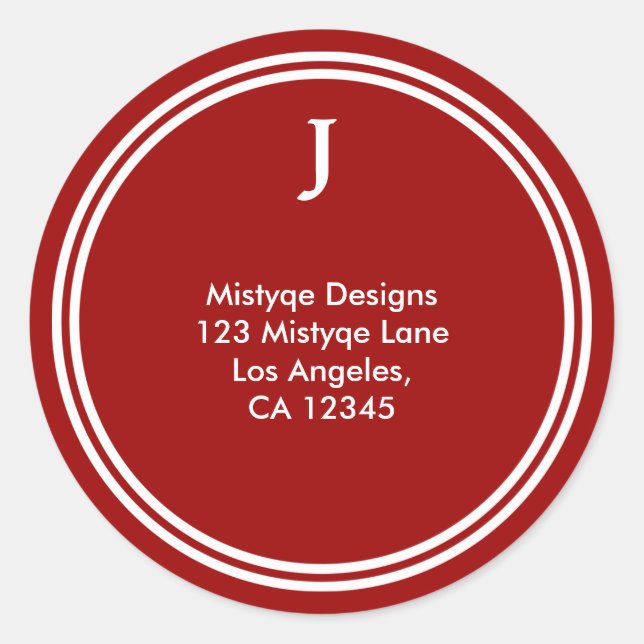 Stickers Monogramme Bat mitzvah/bar étoilé (Devant)